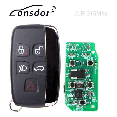 Lonsdor JLR 2015-2018 Land Rover& Jaguar Smart Key 315MHZ/433MHz 5pcs/lot