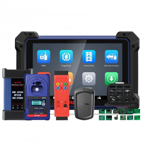 Full Kit Autel MaxiIM IM608 PRO II (IM608 II/IM608S II) Plus IMKPA Accessories with Free G-BOX3 and APB112