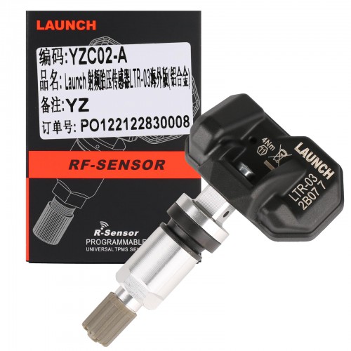LAUNCH CRT5011E TPMS Relearn Tool +  4pcs Launch LTR-03 RF TPMS Sensor 315MHz & 433MHz 2 in 1