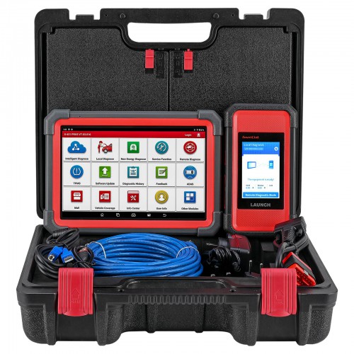 LAUNCH X431 PRO5 PRO 5 Bi-directional Diagnostic Tool with J2534 Smartlink 2.0 VCI Support CANFD DOIP ECU Online Coding Topology Mapping 50+ service