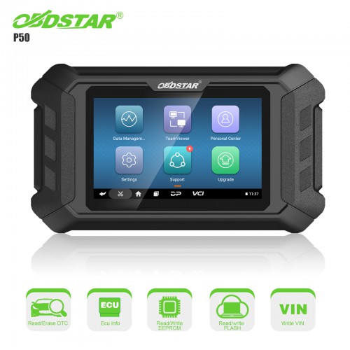 OBDSTAR P50 Airbag Reset Tool with CAN FD Adapter Support Battery Reset/ SAS Reset/ Tesla Airbag Reset