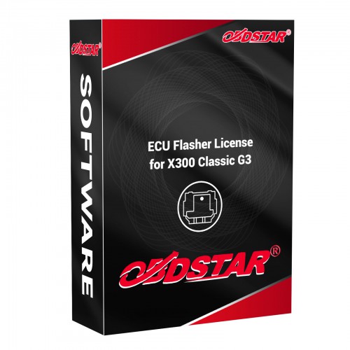 [Online Activation] ECU TCM BCM Flasher Software License for OBDSTAR X300 Classic G3 (DC706 Function)
